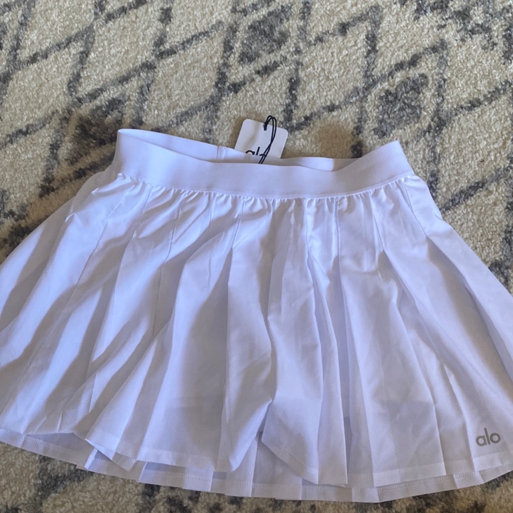 Alo Yoga Varsity Tennis Skort Skirt